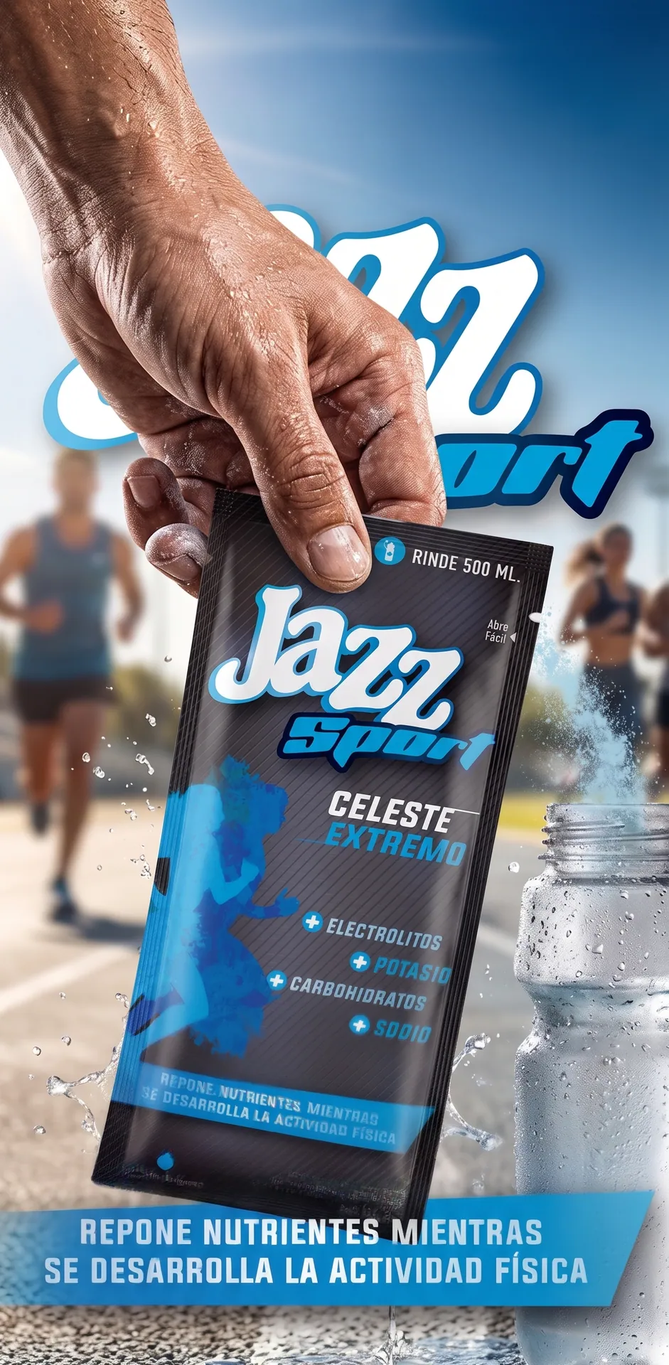 Jazz Sport — Logo y packaging
