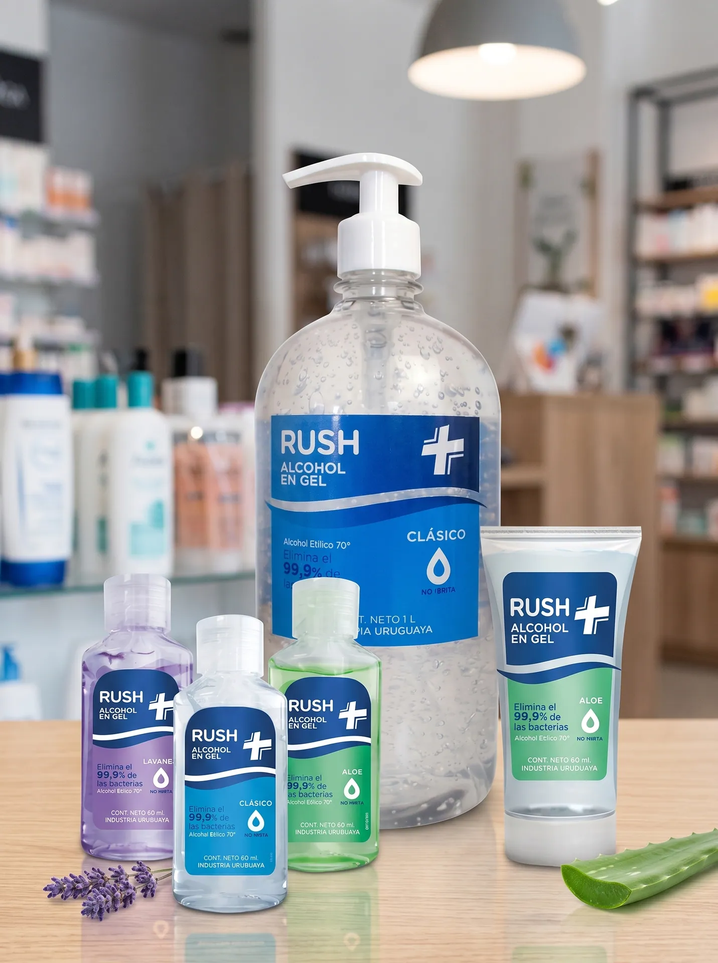 Rush — Logo y packaging