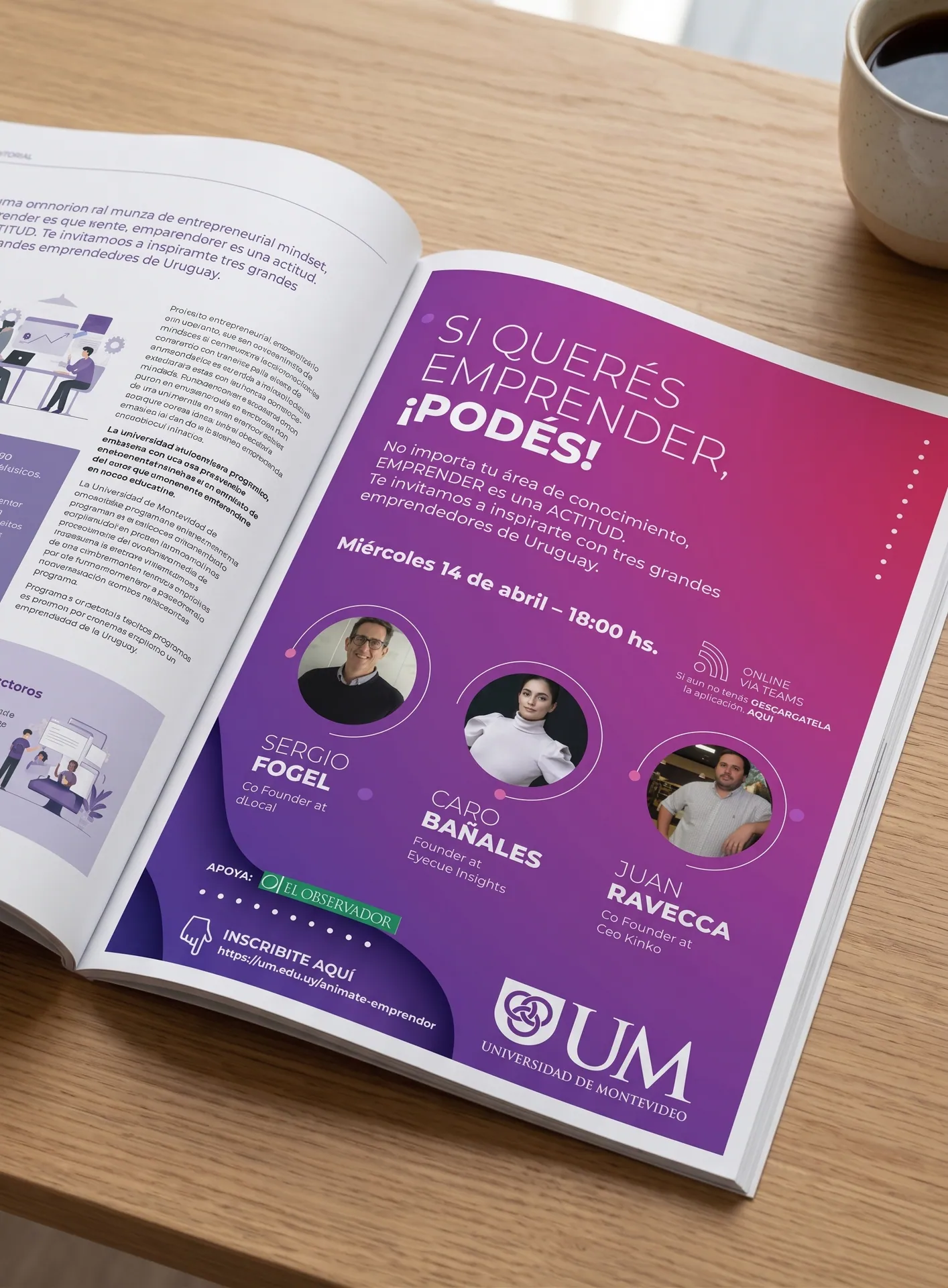 Universidad de Montevideo — Materiales gráficos